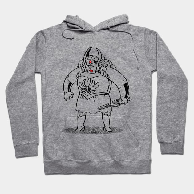 SHE-MAN Hoodie by Daily Drills 